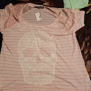 maurices skull shirt